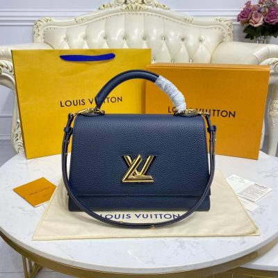Alternative view of Replica Louis Vuitton Twist One Handle Mm M57090 Marine Blue