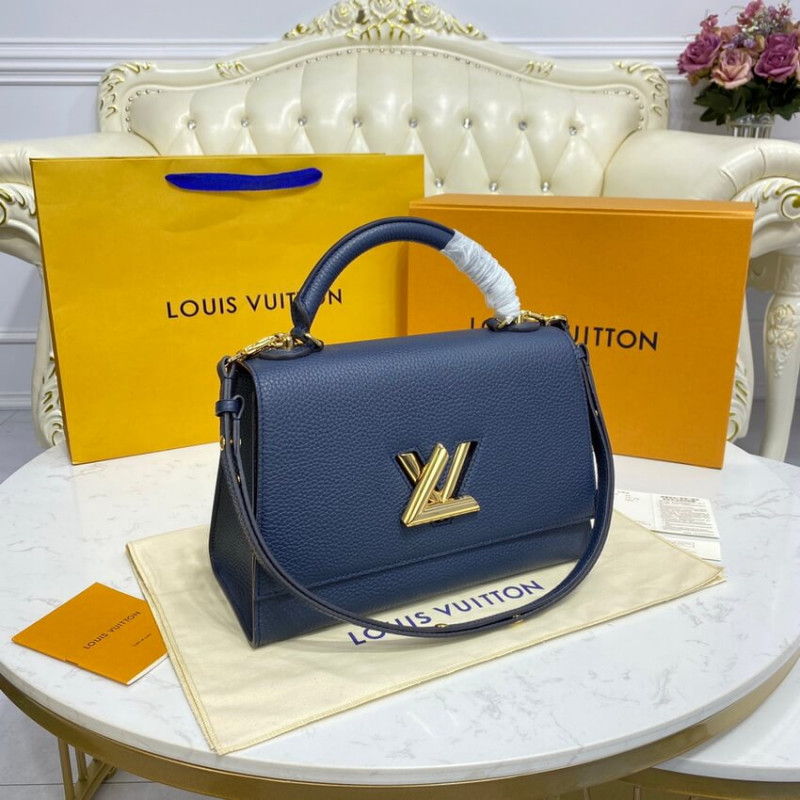 Replica Louis Vuitton Twist One Handle Mm M57090 Marine Blue - Image 3
