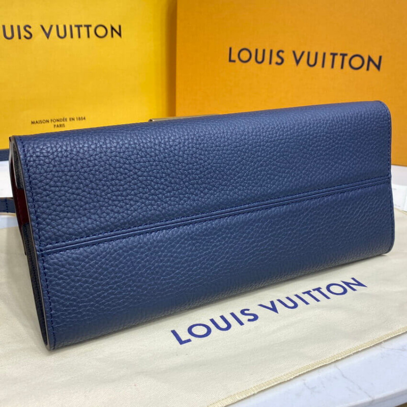 Replica Louis Vuitton Twist One Handle Mm M57090 Marine Blue - Image 5