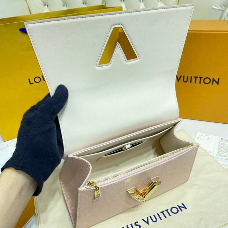 Replica Louis Vuitton Twist One Handle Pm M59236 Champagne Metallise - Image 14