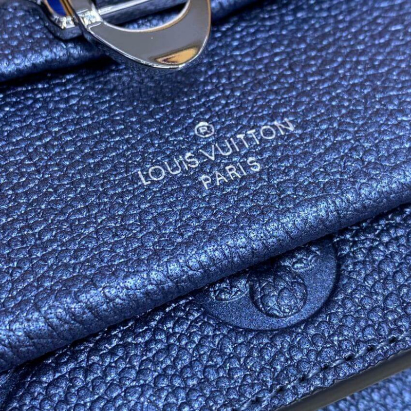 Replica Louis Vuitton Vavin Chain Wallet M59077 Navy Nacre - Image 11