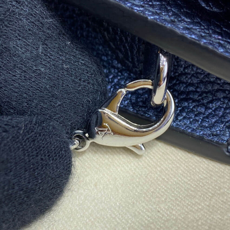 Replica Louis Vuitton Vavin Chain Wallet M59077 Navy Nacre - Image 12