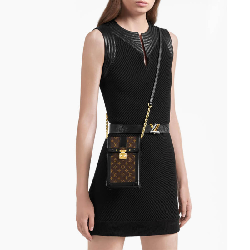 Replica Louis Vuitton Vertical Trunk Pochette M63913 - Image 2