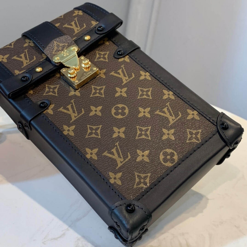 Replica Louis Vuitton Vertical Trunk Pochette M63913 - Image 5