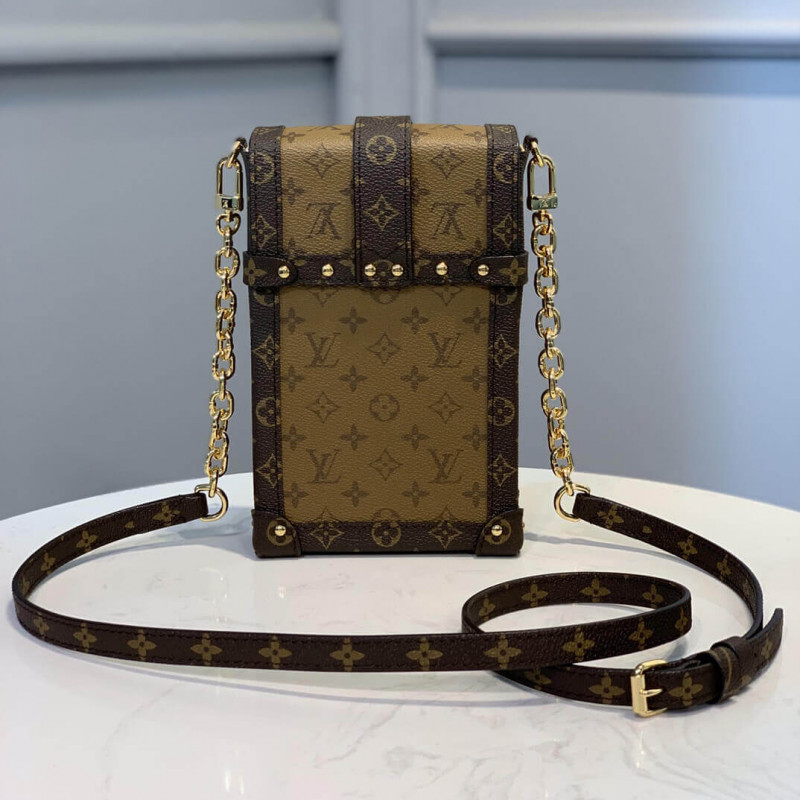 Replica Louis Vuitton Vertical Trunk Pochette M67873 - Image 4