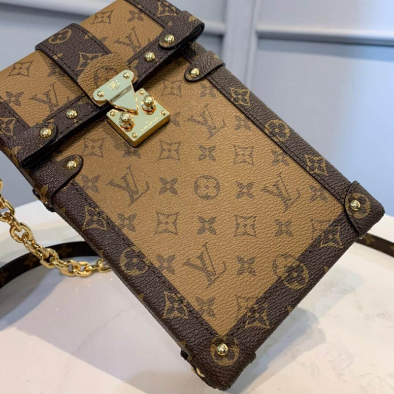 Replica Louis Vuitton Vertical Trunk Pochette M67873 - Image 5