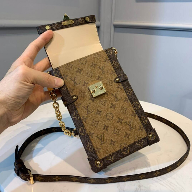 Replica Louis Vuitton Vertical Trunk Pochette M67873 - Image 9