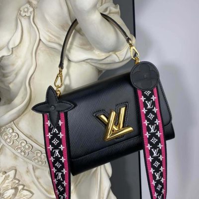 Alternative view of Replica Louis Vuitton Wide Embroidered Strap Twist Pm M57049