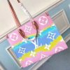 Best Replicas Bags - LV Escale Onthego GM M45119 Pink Top Quality Louis Vuitton LV Replica Bags On Sales