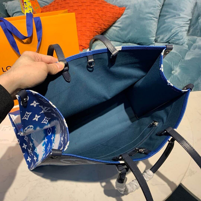 Replica Lv Escale Onthego Gm M45120 Blue - Image 11