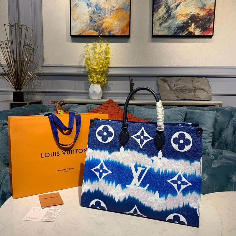 Replica Lv Escale Onthego Gm M45120 Blue - Image 3