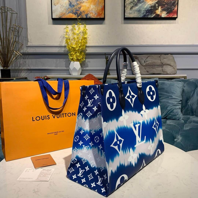 Replica Lv Escale Onthego Gm M45120 Blue - Image 4