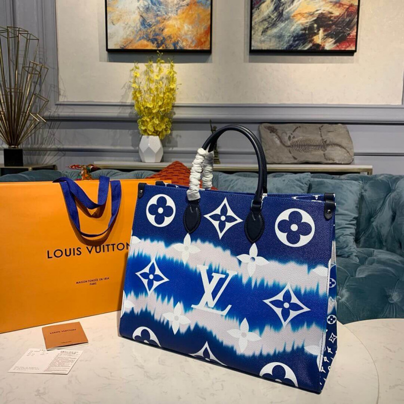 Replica Lv Escale Onthego Gm M45120 Blue - Image 5
