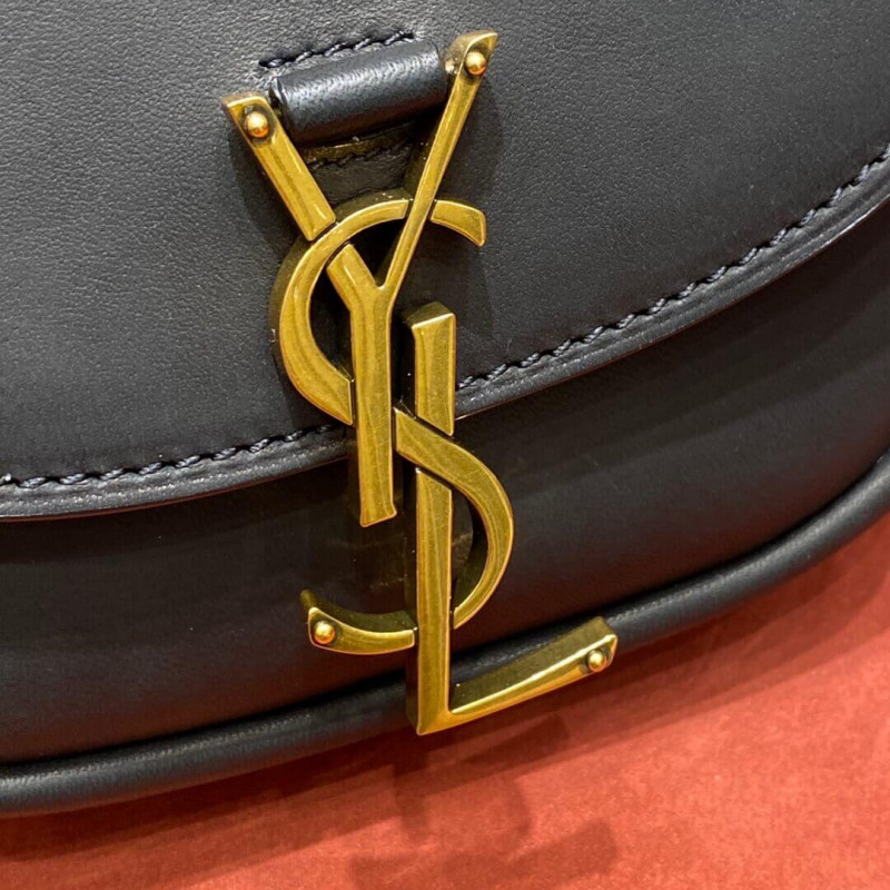 Replica Saint Laurent Kaia Ysl-Plaque Mini Leather Satchel 623097 - Image 10