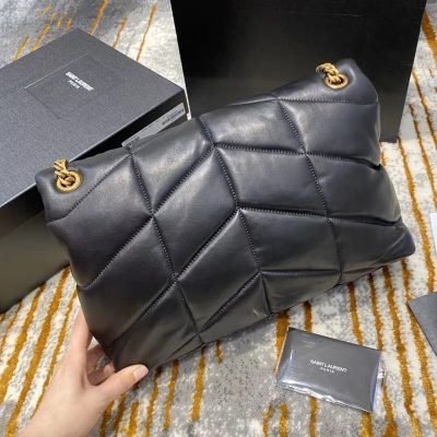 Alternative view of Replica Saint Laurent Loulou Puffer Medium Bag In Quilted Lambskin 5774751