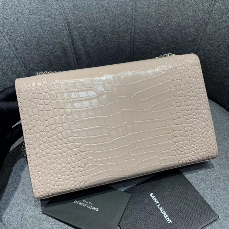 Replica Saint Laurent Medium Kate Tassel Chain Bag In Crocodile Leather 354119 - Image 2