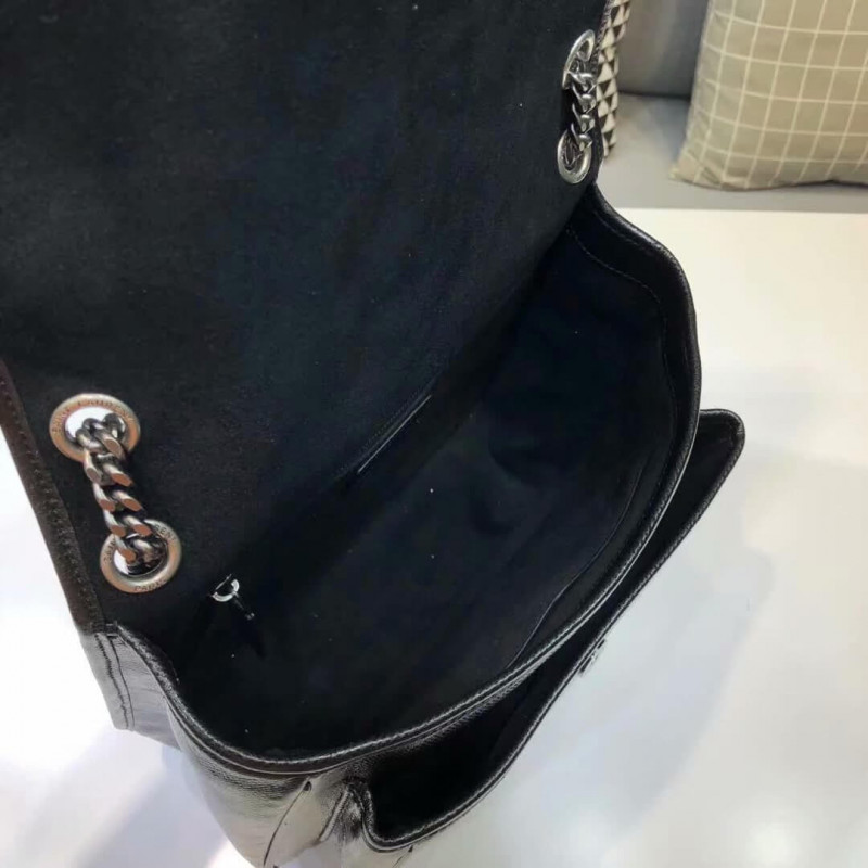 Replica Saint Laurent Niki Baby In Metallic Leather 498894 - Image 8