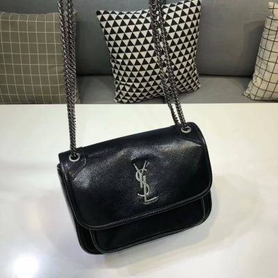 Alternative view of Replica Saint Laurent Niki Baby In Metallic Leather 533039