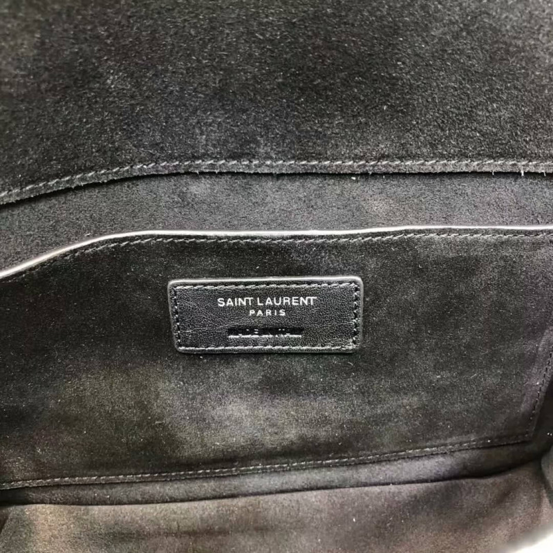 Replica Saint Laurent Niki Baby In Metallic Leather 533039 - Image 9
