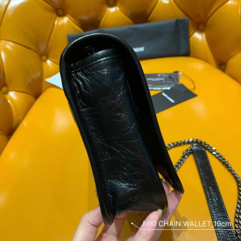 Replica Saint Laurent Niki Chain Wallet Shoulder Bag 583103 - Image 5