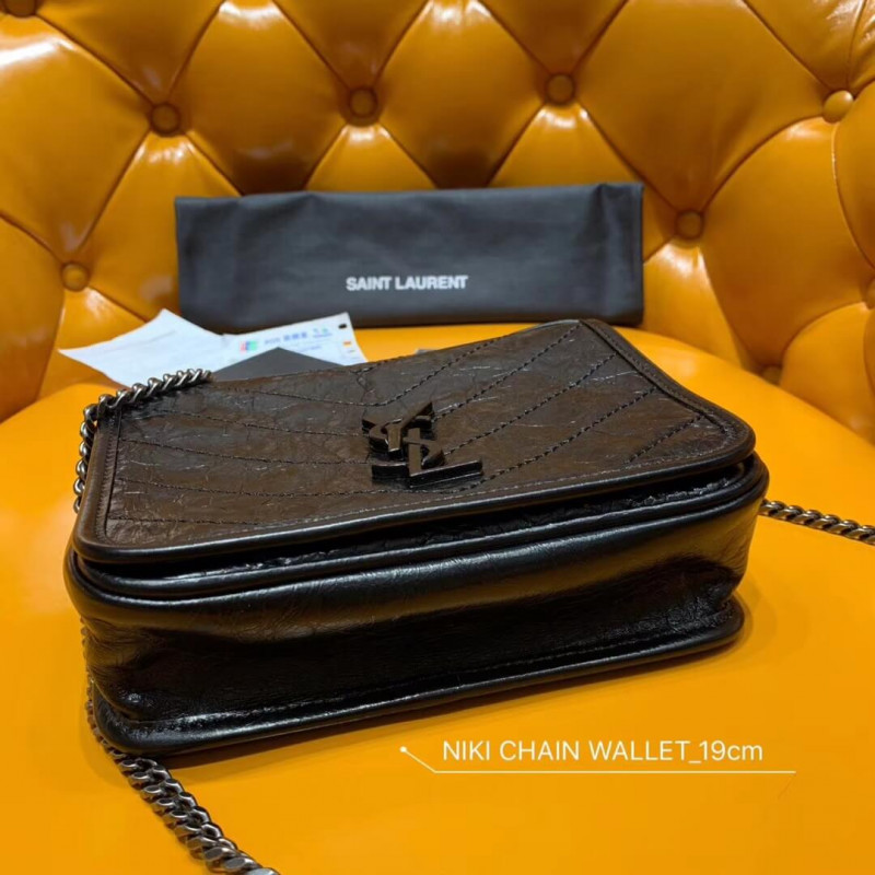 Replica Saint Laurent Niki Chain Wallet Shoulder Bag 583103 - Image 6