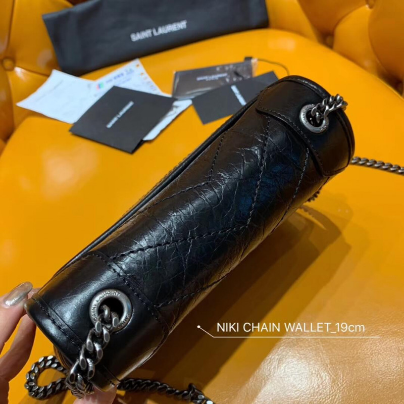 Replica Saint Laurent Niki Chain Wallet Shoulder Bag 583103 - Image 8