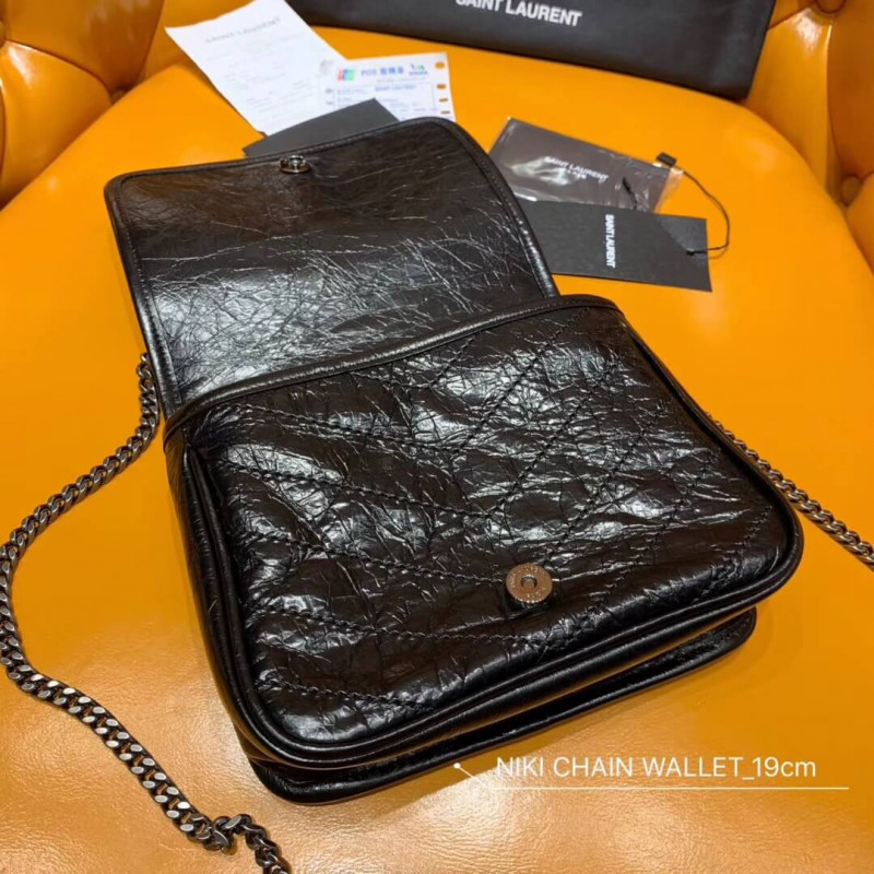 Replica Saint Laurent Niki Chain Wallet Shoulder Bag 583103 - Image 9