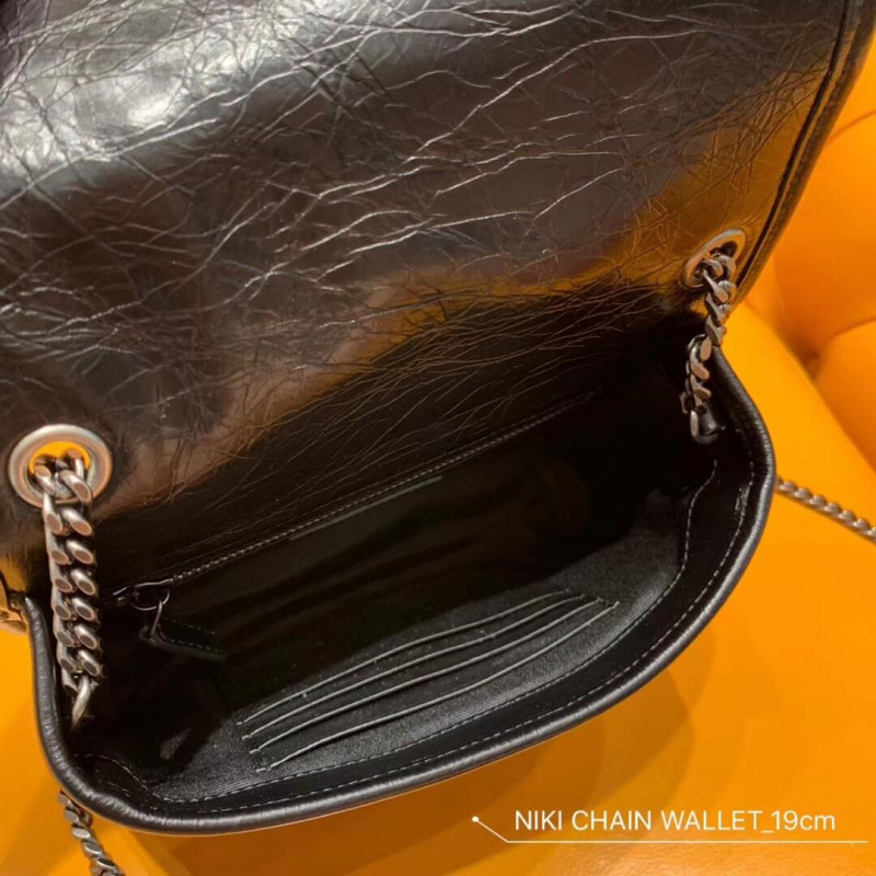 Replica Saint Laurent Niki Chain Wallet Shoulder Bag 583103 - Image 10