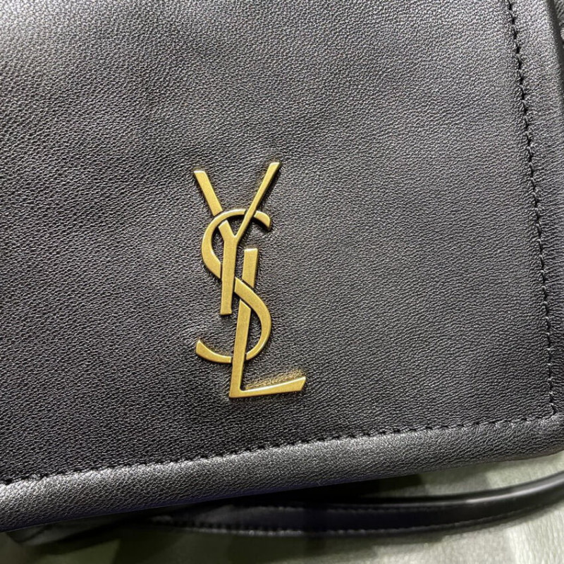 Replica Saint Laurent Nolita Mini Leather Shoulder Bag 672738 Black - Image 12