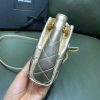 Best Replicas Bags - Saint Laurent Nolita Mini Leather Shoulder Bag 672738 Champagne Gold Top Quality Louis Vuitton LV Replica Bags On Sales