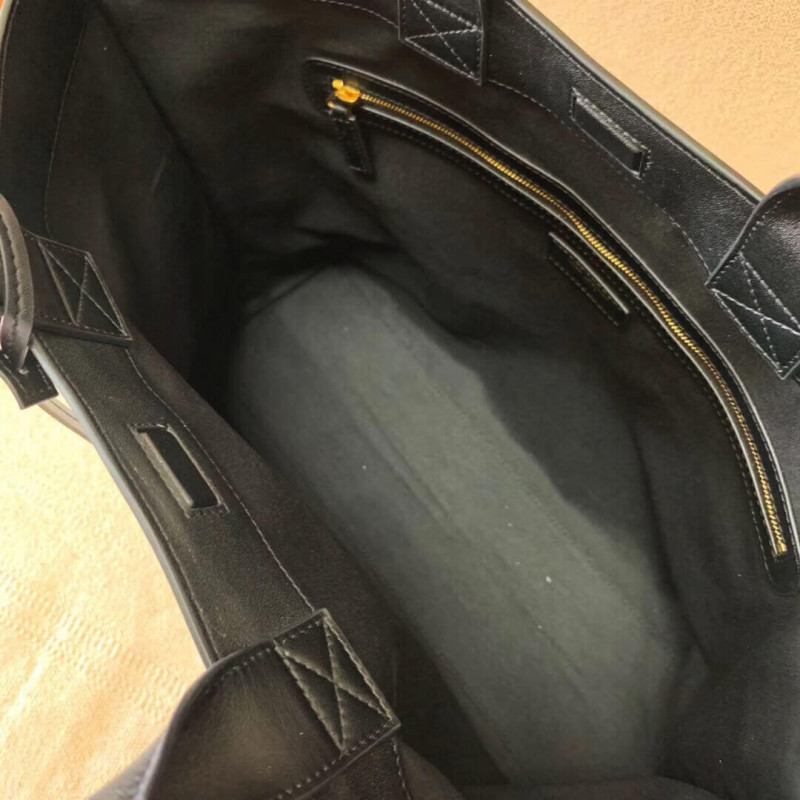 Replica Saint Laurent Shopping Tag En Cuir Et Toile 619757 - Image 10