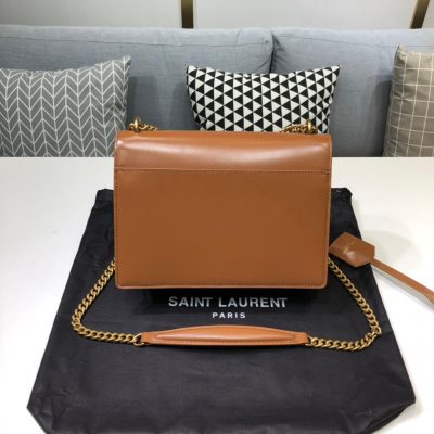 Alternative view of Replica Saint Laurent Sunset Medium In Smooth Leather 442906