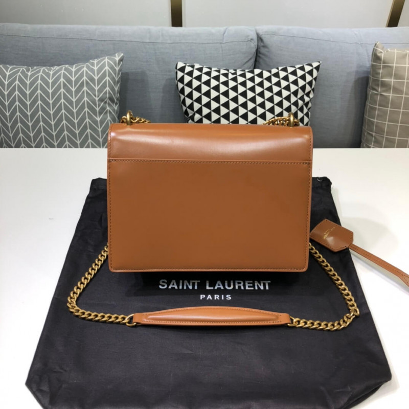 Replica Saint Laurent Sunset Medium In Smooth Leather 442906 - Image 2