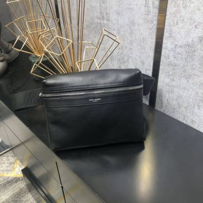 Alternative view of Replica Saint Laurent Ysl City Camera Bag In Matte Leather 634717