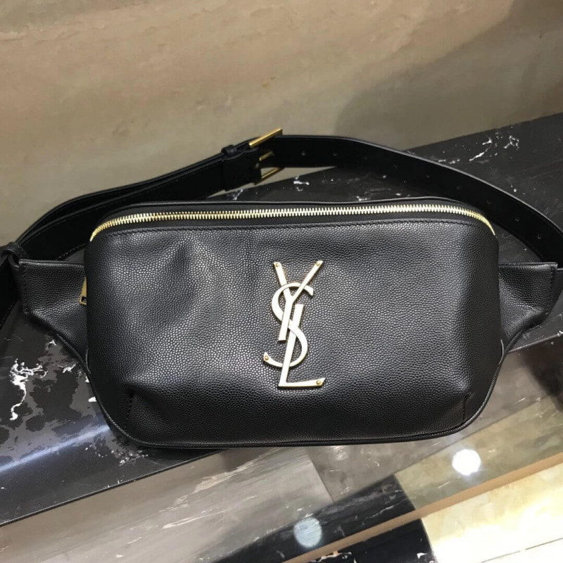 Replica Saint Laurent Ysl Classic Monogram Belt Bag In Grain Leather 569737 - Image 8