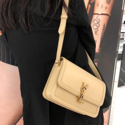 Alternative view of Replica Saint Laurent Ysl Solferino Medium Satchel In Box Leather 634305