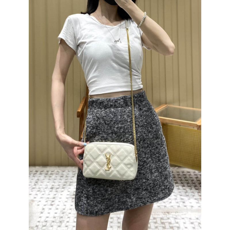 Replica Ysl Saint Laurent Becky Clutch Bag 608941 - Image 3