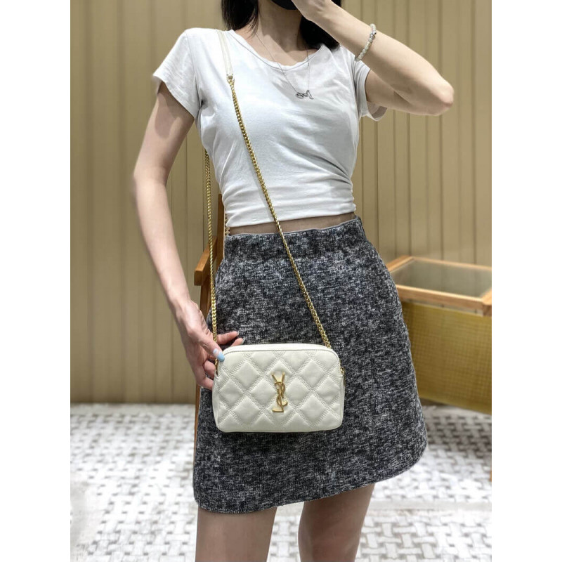 Replica Ysl Saint Laurent Becky Clutch Bag 608941 - Image 4
