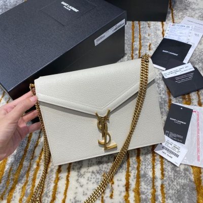 Alternative view of Replica Ysl Saint Laurent Cassandra Monogram Clasp Bag In Grain Leather 532750