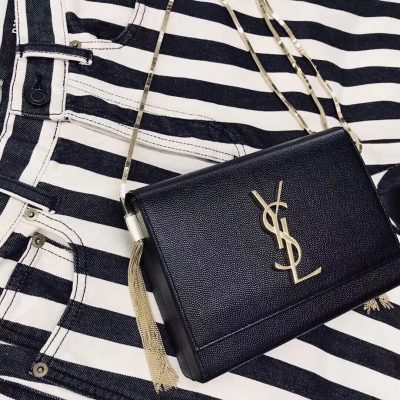 Alternative view of Replica Ysl Saint Laurent Kate Box Bag In Grain Leather 593122