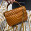 Best Replicas Bags - YSL Saint Laurent Medium Monogramme College Bag With Wooden Handle 500839 Top Quality Louis Vuitton LV Replica Bags On Sales