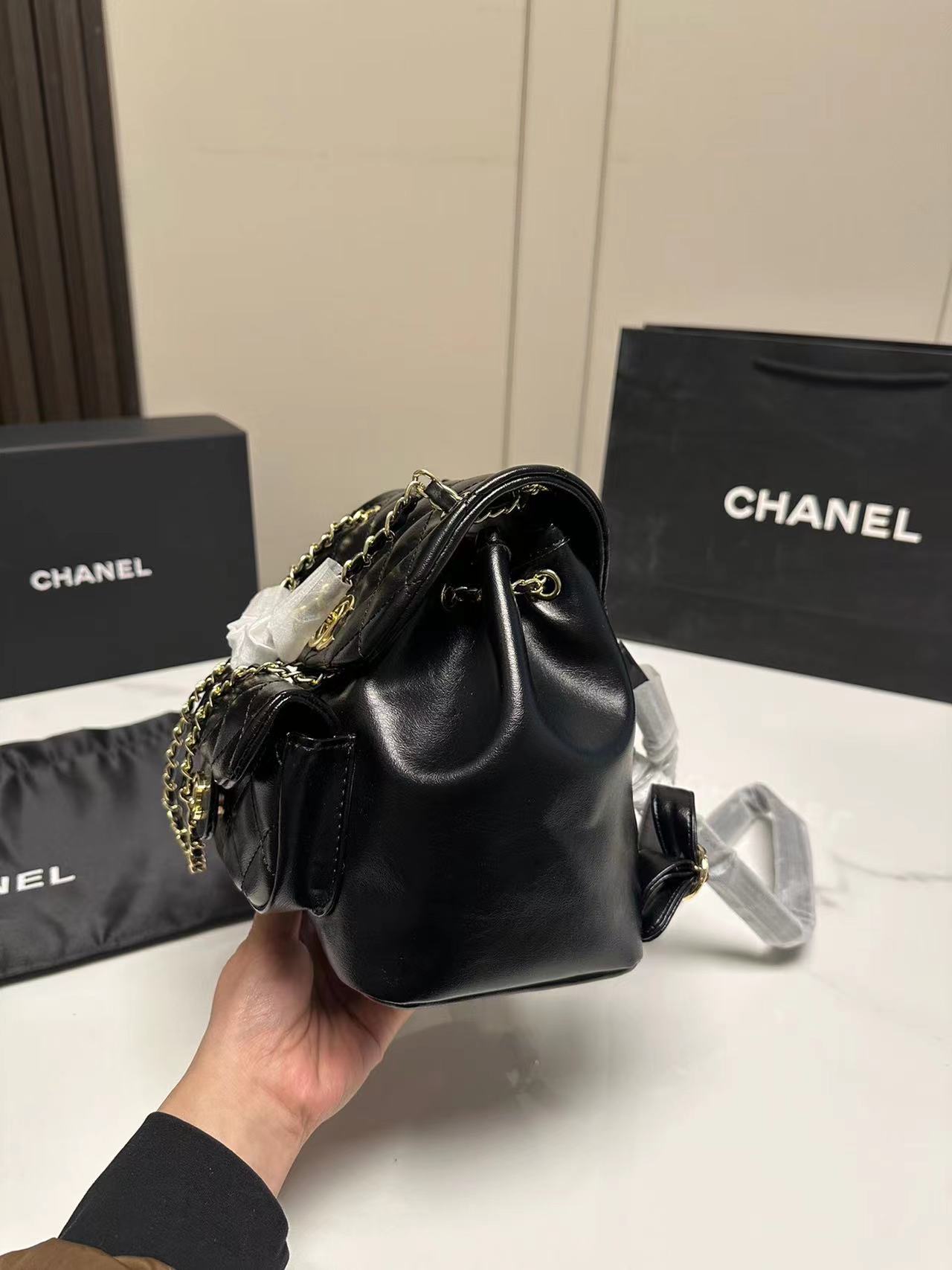 Replica Chanel Mini Duma BackpackAs2908 - Image 7
