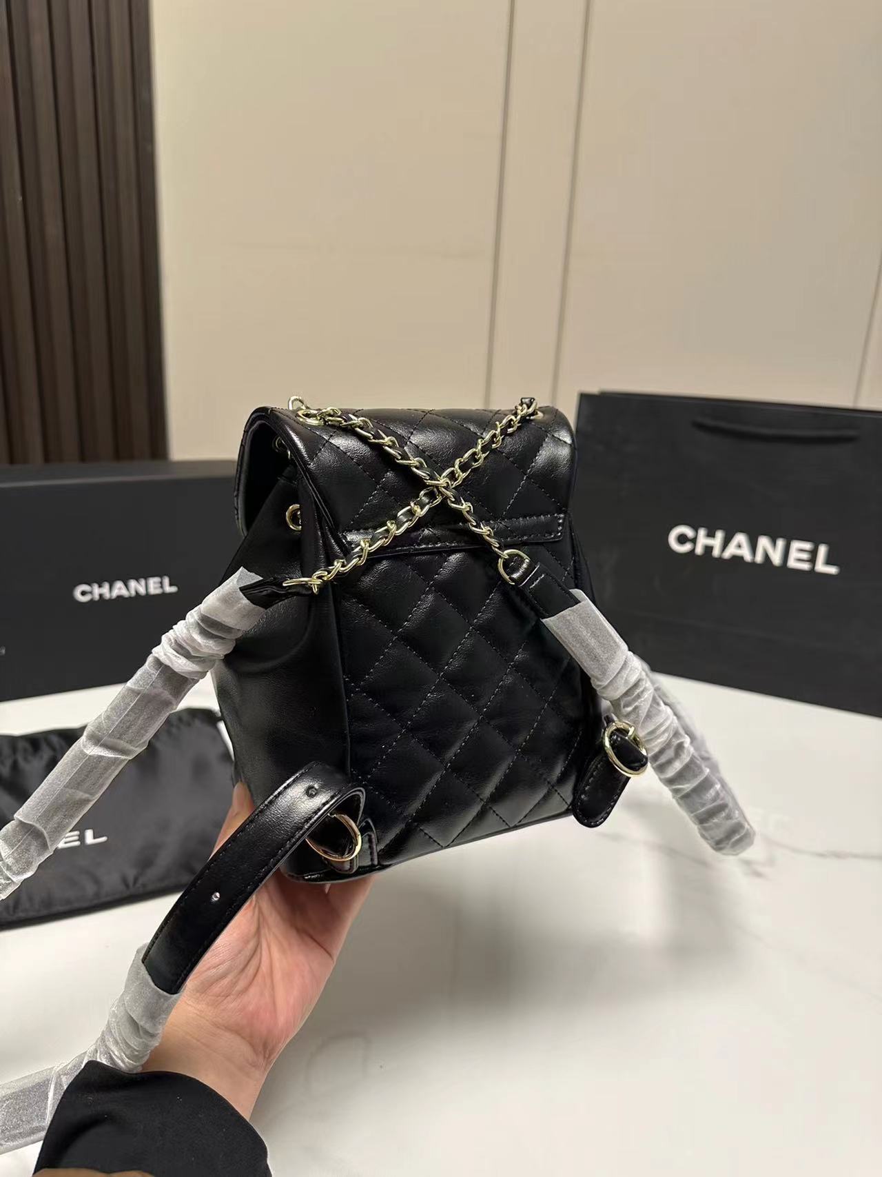 Replica Chanel Mini Duma BackpackAs2908 - Image 5