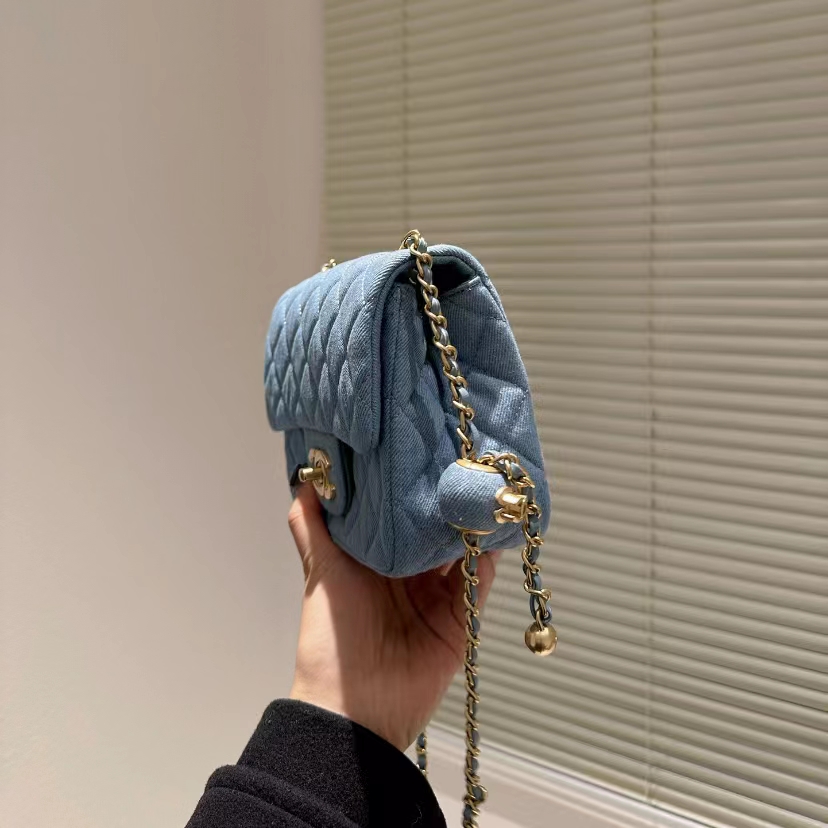 Replica Chanel Velvet With Strass Charm Strap As1786 Mini Flap Bag - Image 5