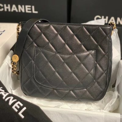 Alternative view of Replica Chanel Stock 22A As3400 Main Series Hobo Underarm Bag From Linda