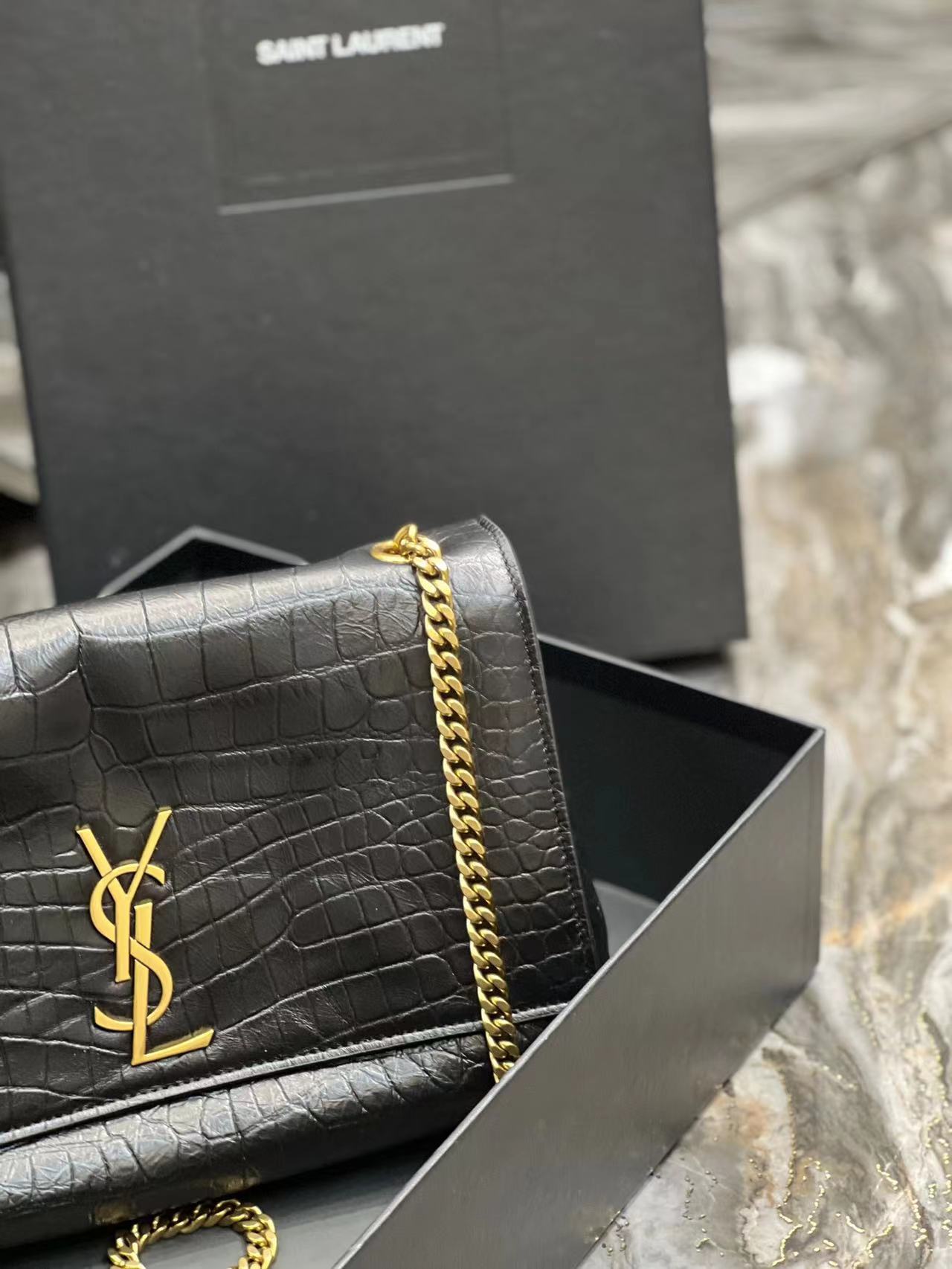Best Replicas Bags - YSL KATE 28.5*20*6cm 553804 Top Quality Louis Vuitton LV Replica Bags On Sales