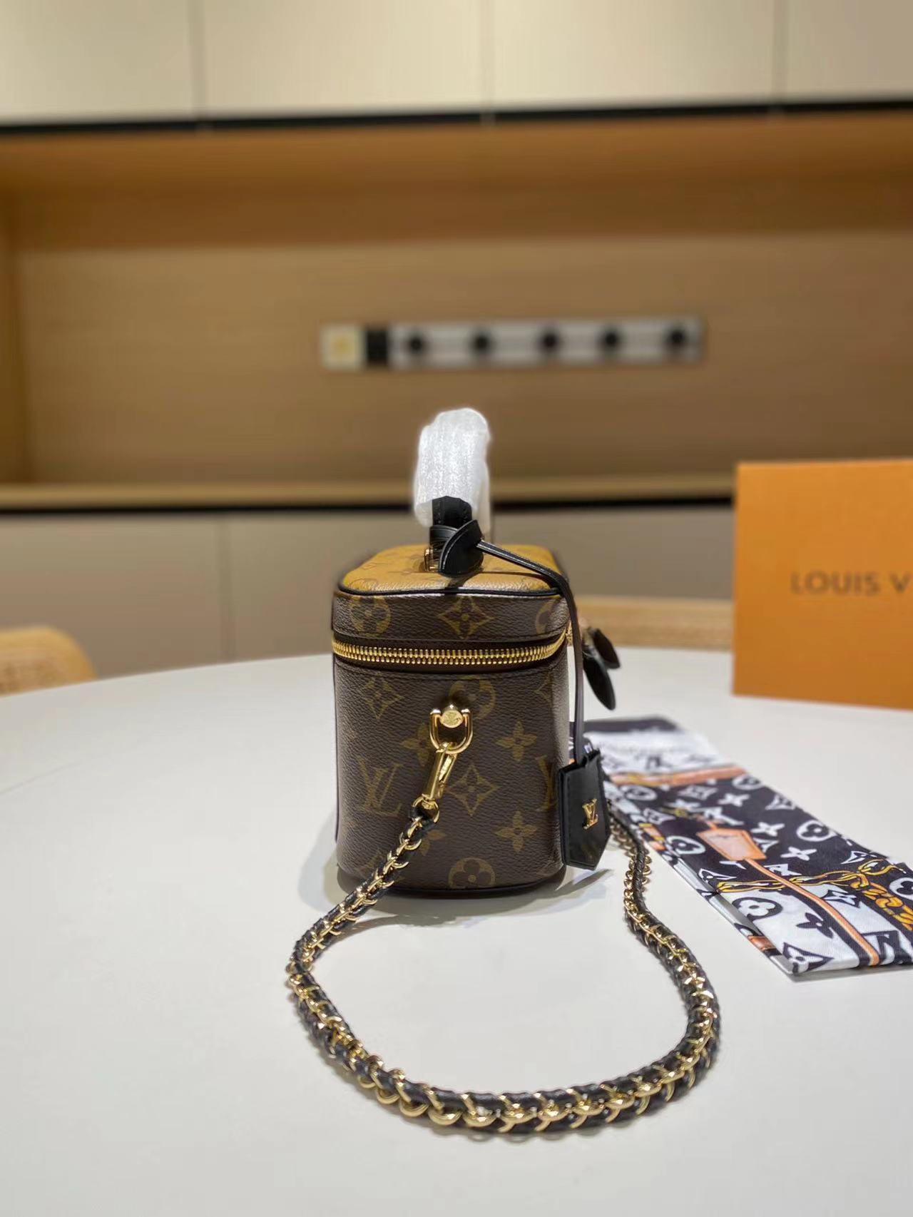 Best Replicas Bags - Louis Vuitton Monogram Vanity PM M45165 Best Louis Vuitton LV Replica Bags On Sales