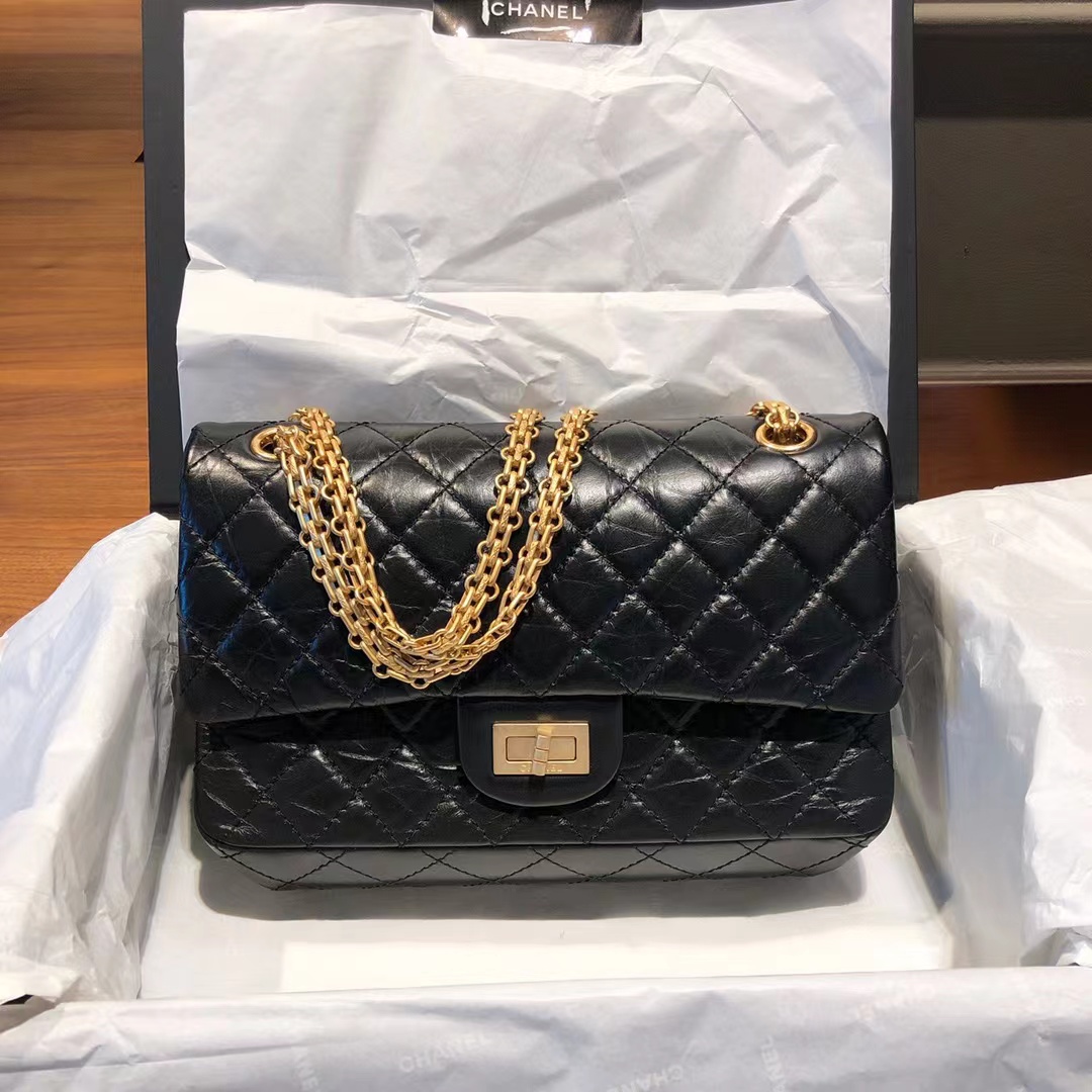 Best Replicas Bags - Chanel 2.55 Aged Calfskin Leather Flap Bag A37586 Top Quality Louis Vuitton LV Replica Bags On Sales