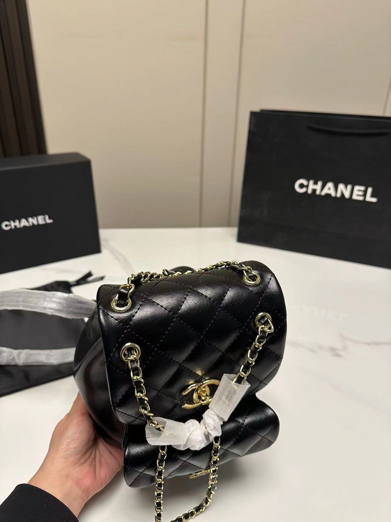 Replica Chanel Mini Duma BackpackAs2908 - Image 3