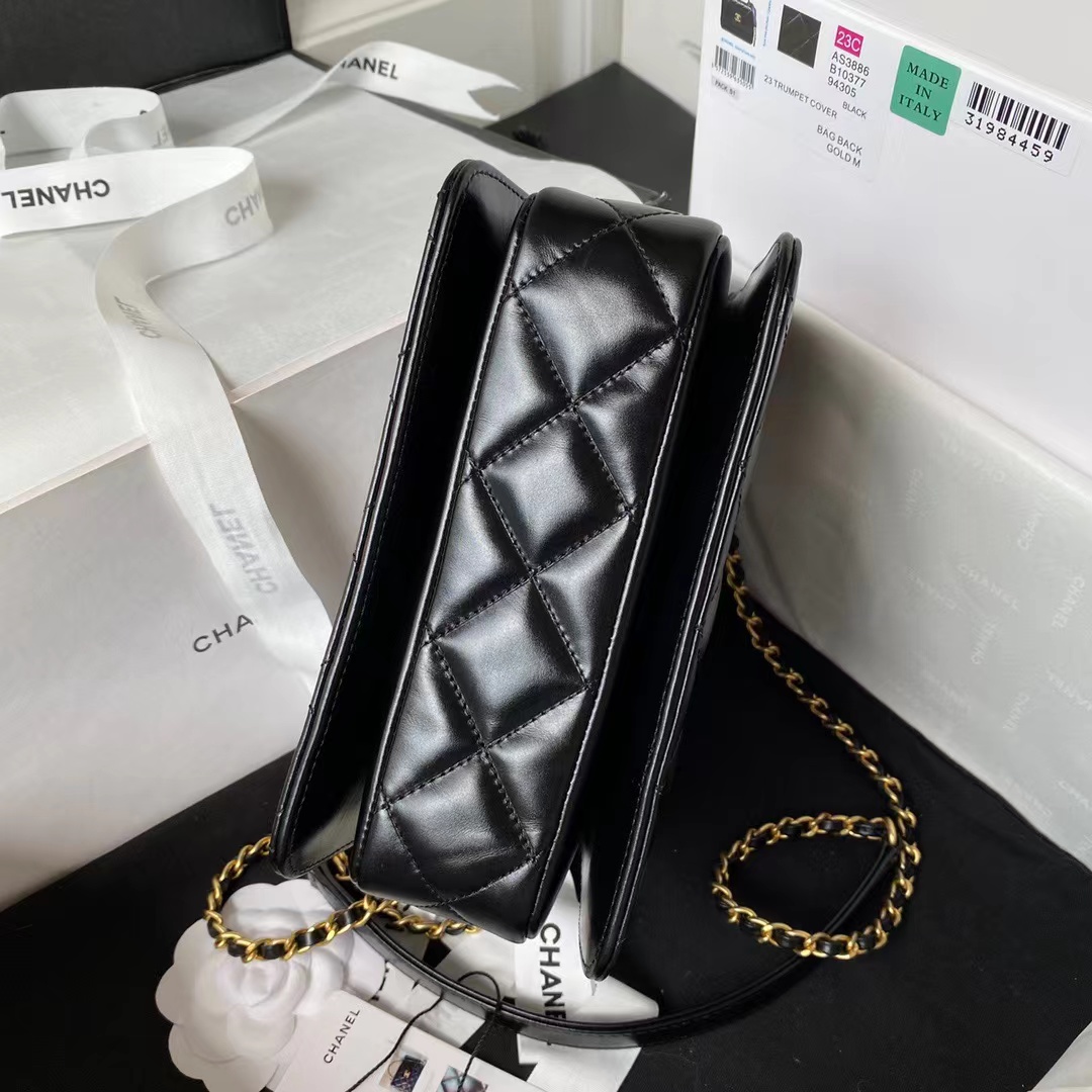 Replica Chanel Mini Flap Bag With Top Handle As3886 - Image 5